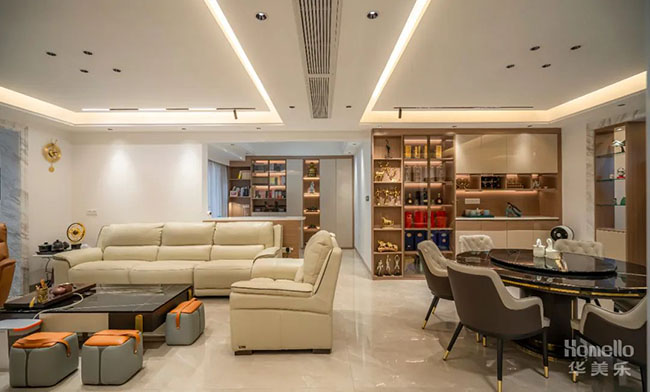 160㎡四居，靈活改動空間布局，工作與生活完美結(jié)合，真的舒適
